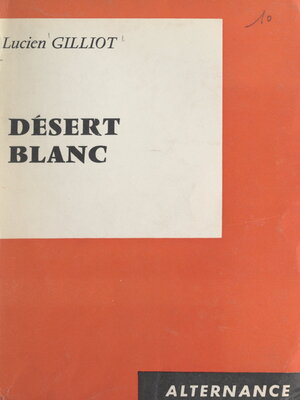 cover image of Désert blanc